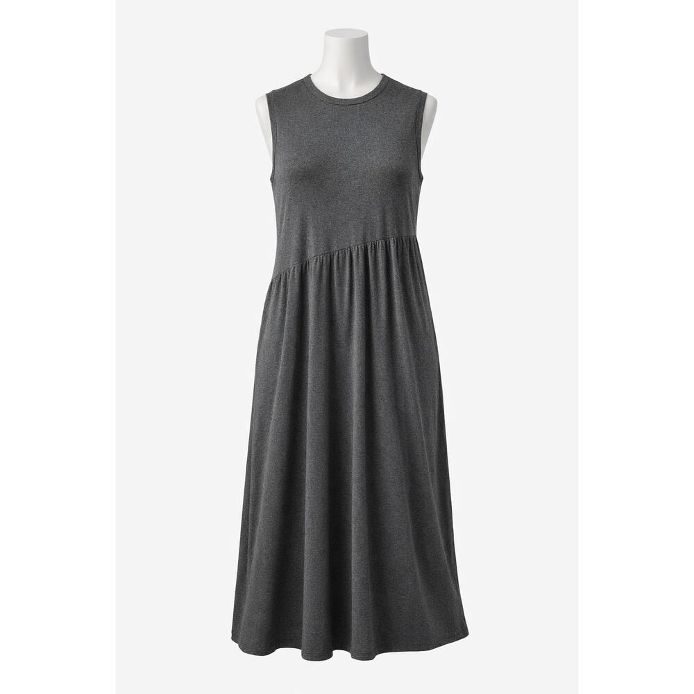 Christian Siriano J Jill Gray Sleeveless Mock Neck Shift Dress Women’s 3X